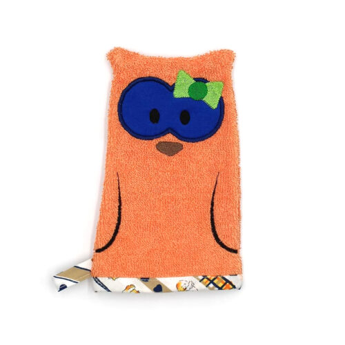 Waschhandschuh Eule – Bild 6