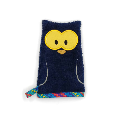 Waschhandschuh Eule – Bild 2