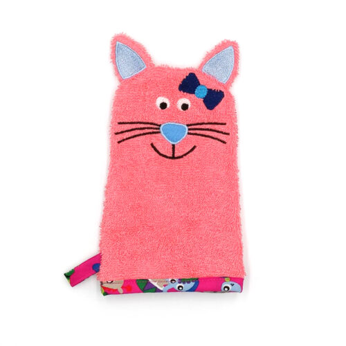 Waschhandschuh Katze – Bild 4
