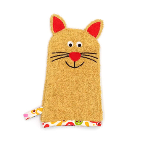 Waschhandschuh Katze – Bild 3